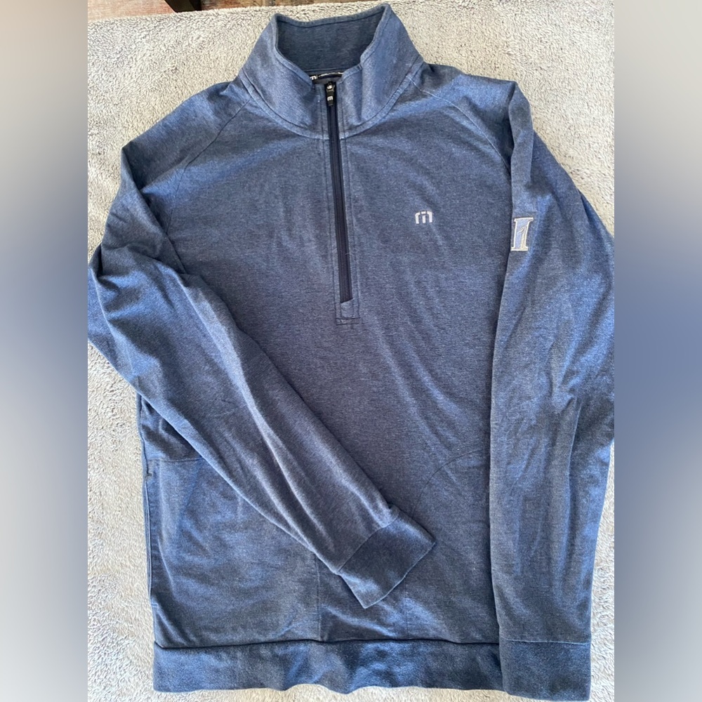 Travis Mathew Dark Gray Zip Up Sweater